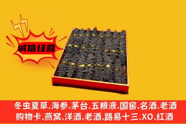 石家庄井陉矿区回收海参